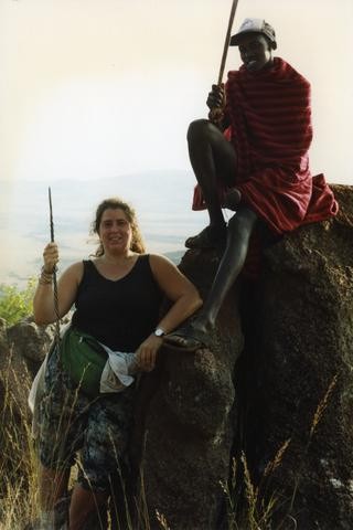 Africa Rachel with Elephant480