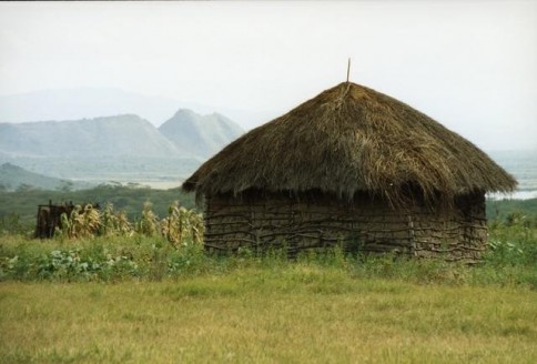 African Hut 01328