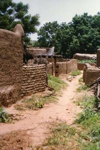 African Walled Village480