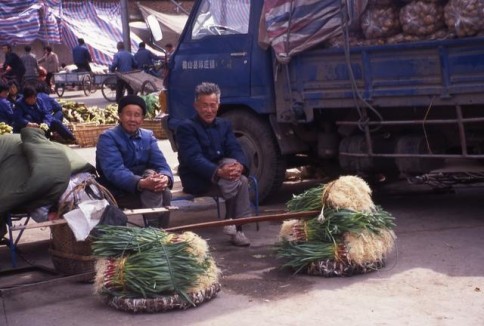 Chinese Men with Onions 01326