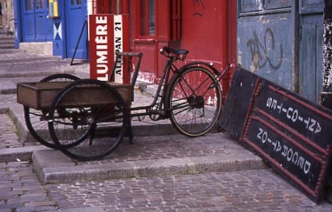 French Bicycle Cart309