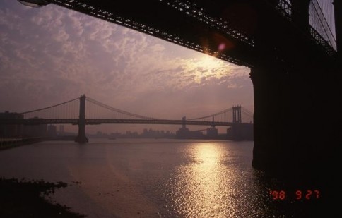 GW bridge at sunset_tif309