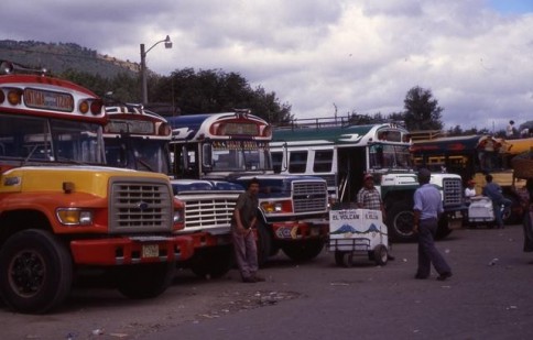 Guatemalan Bus Terminal309